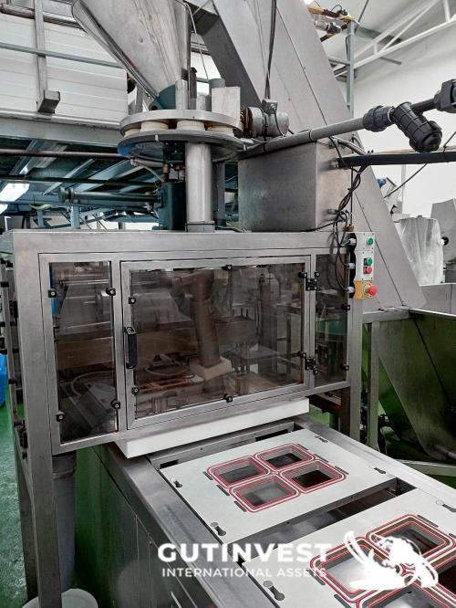 Línea automática de Termosellado de envases de plástico