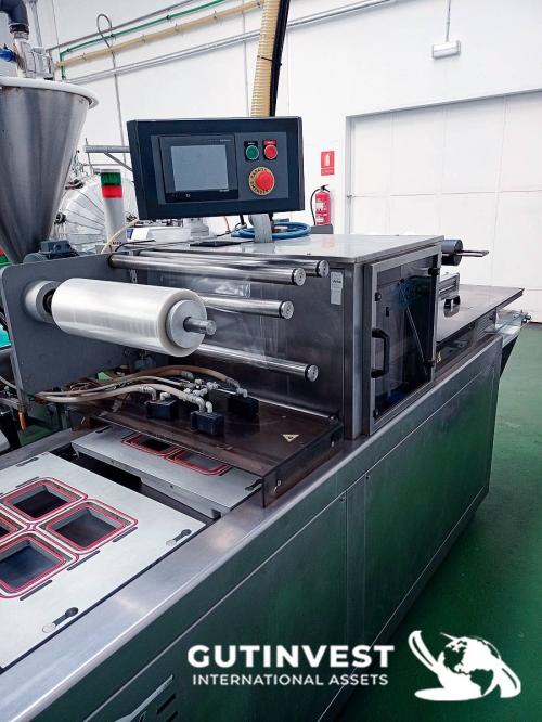 Línea automática de Termosellado de envases de plástico