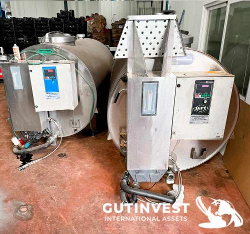 (x2) Tanks with autonomous cold - 7.000lts