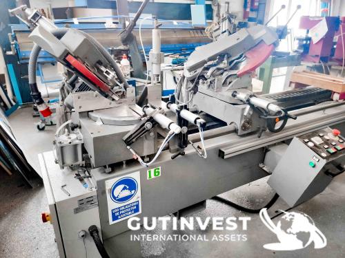 Double head cross-cut sawing machine
