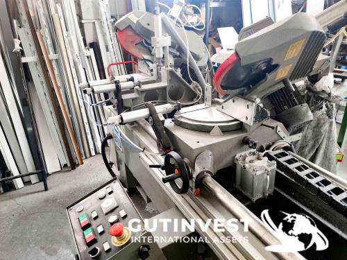 Double head cross-cut sawing machine