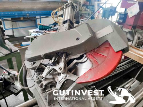 Double head cross-cut sawing machine