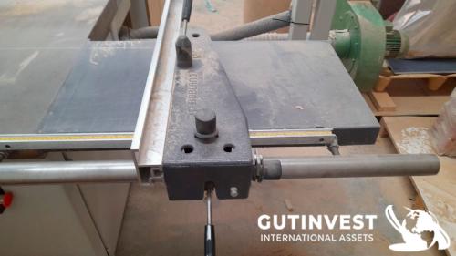 Table sawing machine for wood