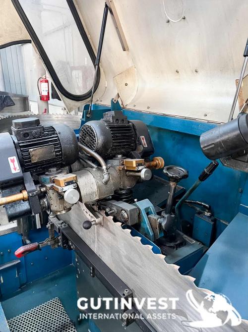 Automatic side grinding machine for saw blades 