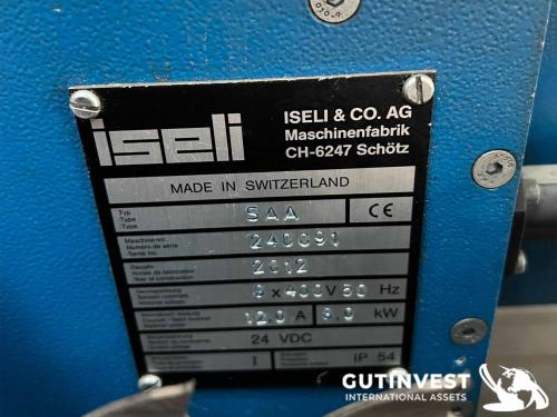 Welding machine for teeth of band saw blades
