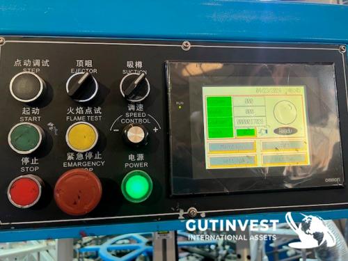3-color screen printing machine for bottles
