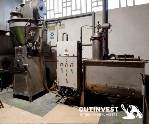Solids Mixing and Weighing Machine