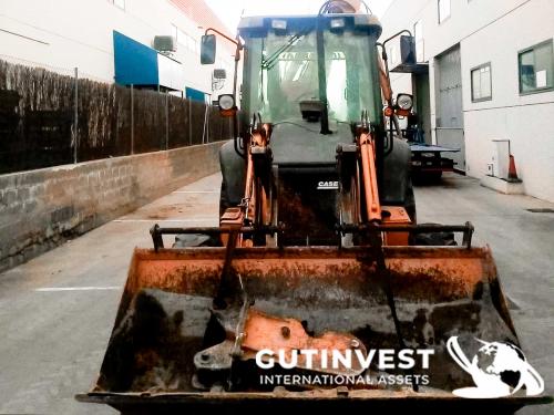 Mixed Backhoe Loader