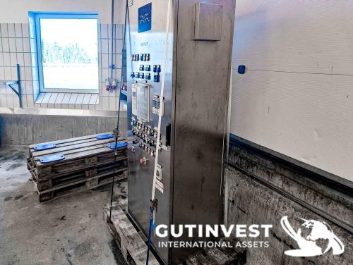 Decanter centrifuge for food industry