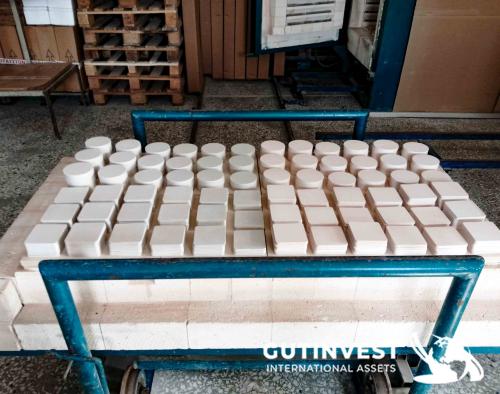 Línea completa para la producción de productos cerámicos