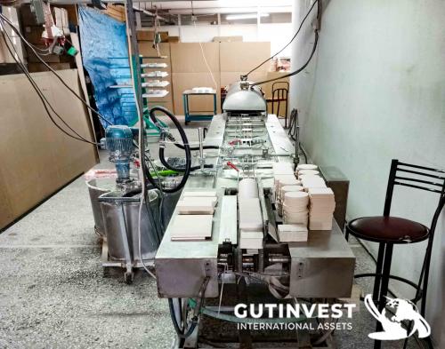 Línea completa para la producción de productos cerámicos