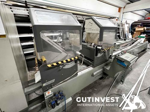 Double head cross-cut sawing machine