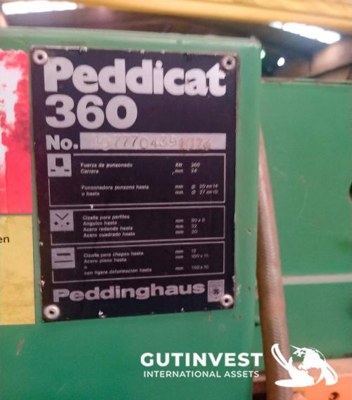 Punching and shearing machine