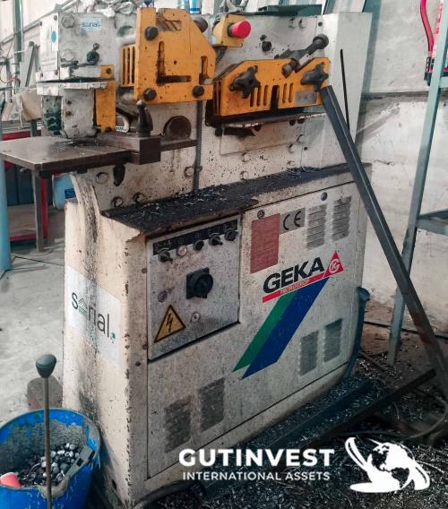 Punching and shearing machine