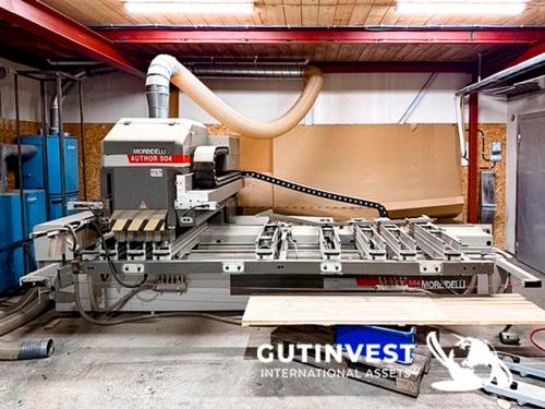 Centro de mecanizado cnc para madera