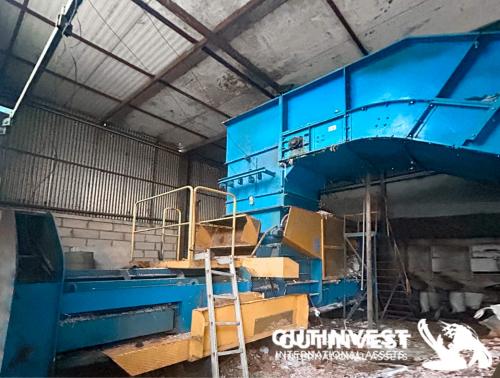 Cardboard baler press