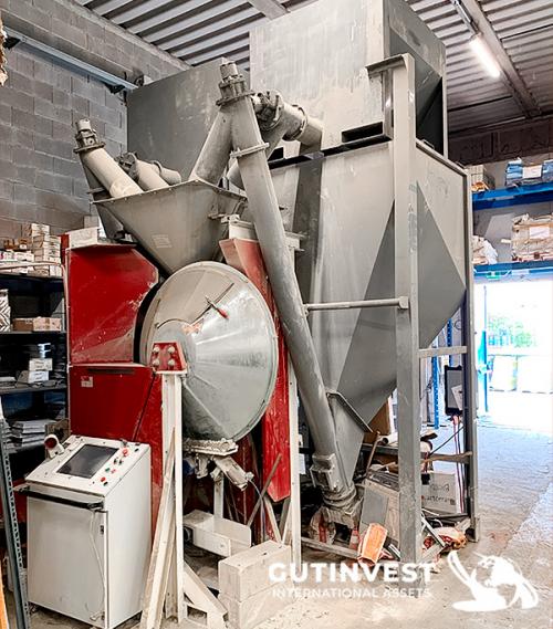 Powder mixing equipment - concrete