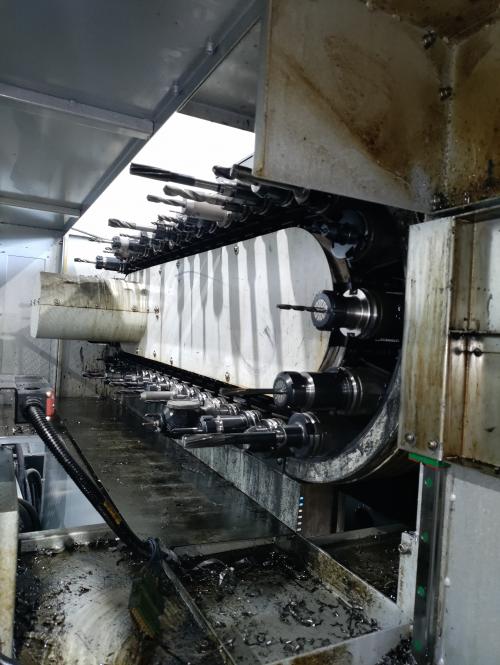 4-axis CNC horizontal machining center