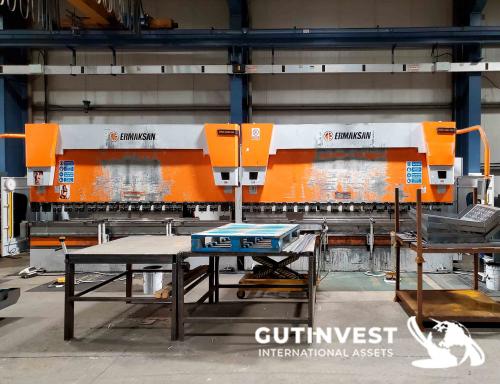 (x2) Press brake in tandem - 8 meters - 220t