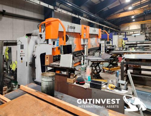 (x2) Press brake in tandem - 8 meters - 220t