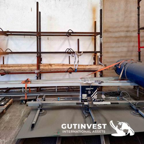 Sheet Metal Handler with Suction Cups