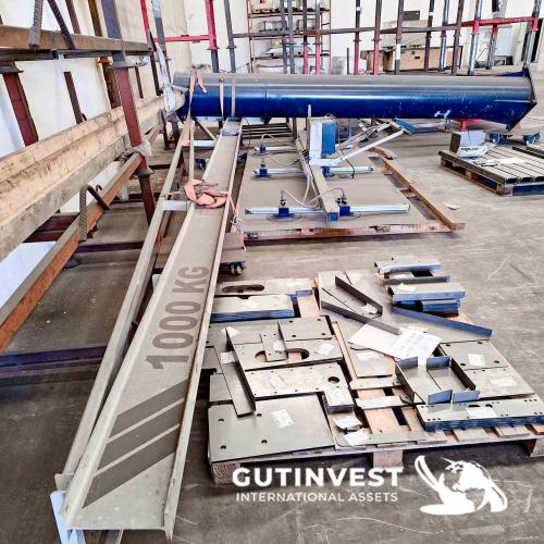 Sheet Metal Handler with Suction Cups