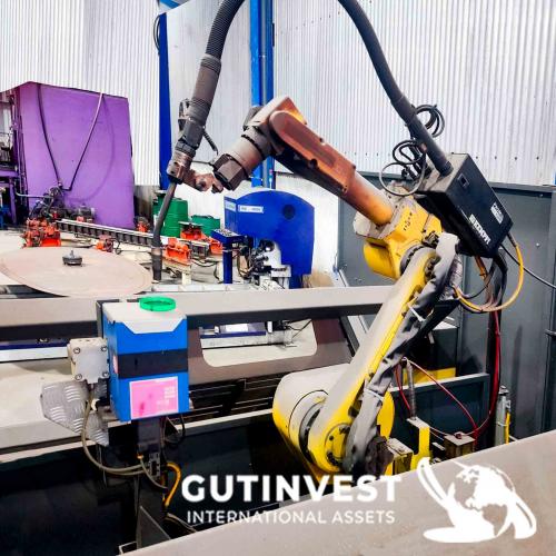 Robot soldadura depósitos