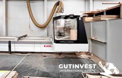 Centro de mecanizado cnc para madera - 5 ejes