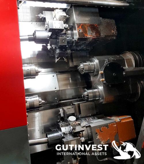 Torno CNC de doble husillo