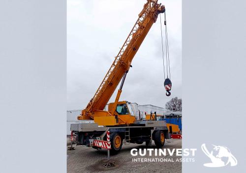 4x4 self-propelled mobile crane diesel - 25Tn