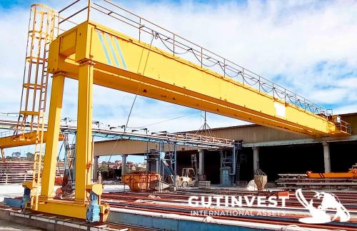 Semi gantry overhead crane - 10Tn