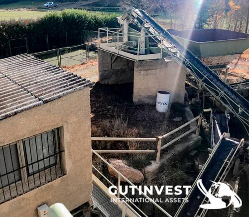 Planta de cribado para áridos de la construcción