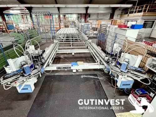 4- head welding line for windows frames