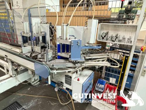 4- head welding line for windows frames