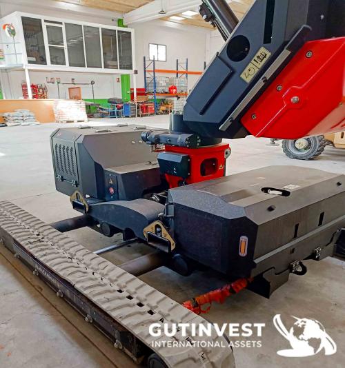 Crawler telescopic boom lift diesel