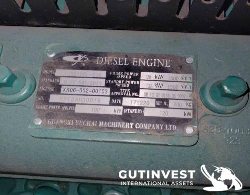 Soundproof Diesel Generator - 125kVA