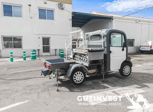 Vehículo eléctrico portaféretros