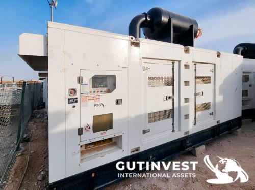 Soundproof diesel generator set  825  Kva 