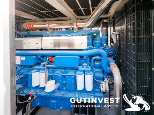 Soundproof diesel generator set  825  Kva 