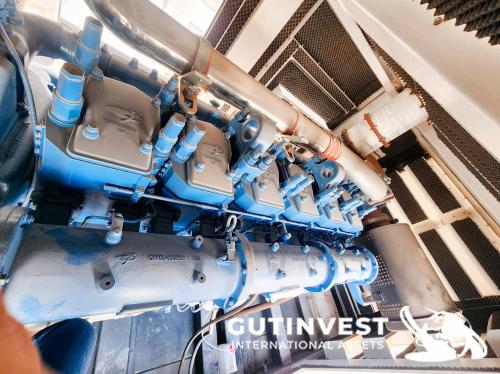 Soundproof diesel generator set  825  Kva 