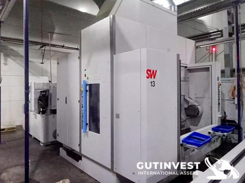SW BAW 422 - Twin-spindle horizontal machining center - 5 a