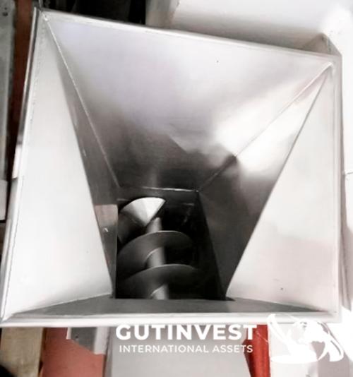 Sinfín con báscula y detector de metales integrados