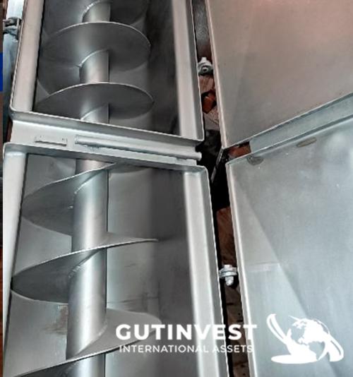 Sinfín con báscula y detector de metales integrados