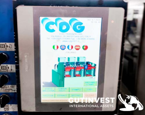 (x2) Prensas para suelas de calzado Termoplásticas