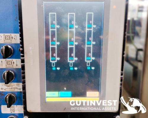 (x2) Prensas para suelas de calzado Termoplásticas