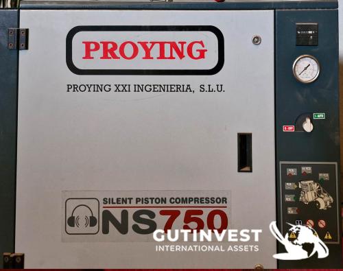 Compresor de aire con calderín