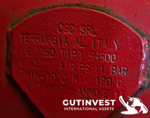 Compresor de aire con calderín