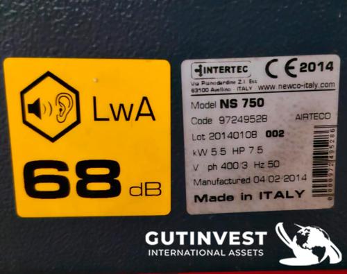 Compresor de aire con calderín