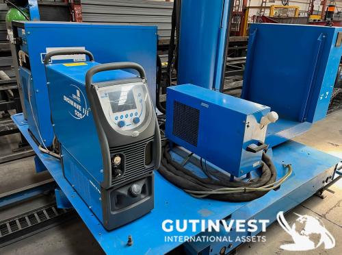 Columna de soldadura, para la construcción de cuerpos cilín