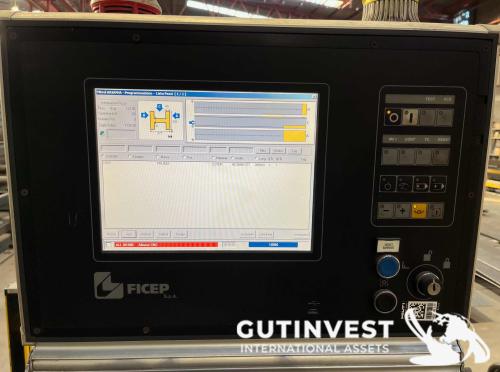 Línea de corte de vigas automática CNC